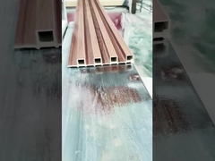 ผนังภายใน WPC ผนังภายในตกแต่งผนังยอดนิยมสีไม้