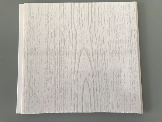 ผู้สูงอายุ - ความต้านทานเพดานพีวีซีแผ่นไม้ 250 × 7 มม. 2.5 กก. / ตร.ม.