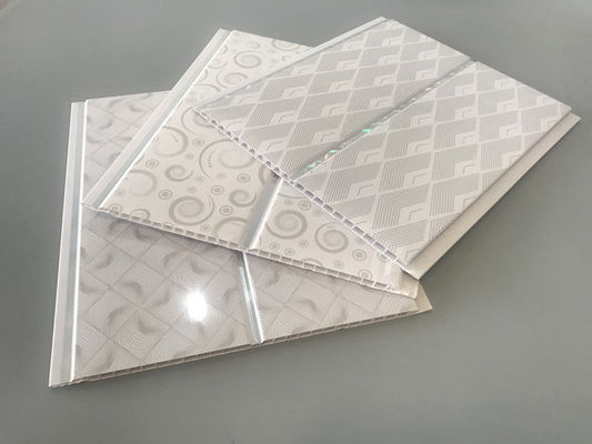 แผ่น PVC กันสาดไวนิลแผ่นผนังกันน้ำขนาด 20cm / 8 Inch OEM Service