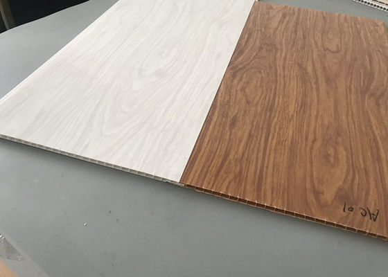 แผงไม้พีวีซีพิมพ์เงาสูงสำหรับตกแต่งผนังอาคารเพดานล็อบบี้