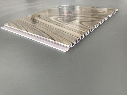 ศึกษาแผ่นฝ้าเพดานแบบแผ่นไม้อัดลามิเนตแผ่นไม้ลามิเนตเคลือบไม้ Wave Design