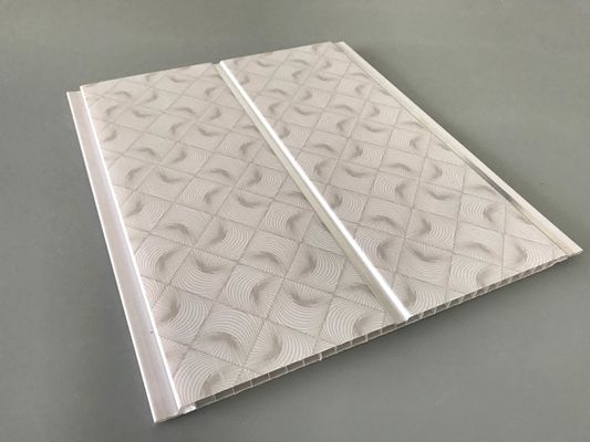 กานาและไนจีเรีย พิมพ์กระจ่าง 6 มิลลิเมตร เส้นเงิน พีวีซีเพดานที่สะอาดง่าย 200 * 6 มม.