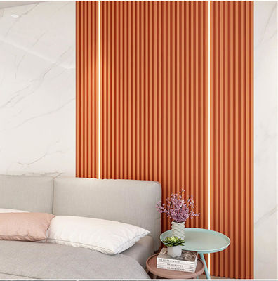 Art 3D Slat WPC Acoustic Decorative Interior Wall Panels 160MM