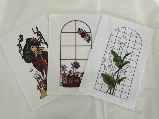 UV Printing Polystyrene Sheets การพิมพ์ 3D การประดับ PS Sheets แผ่นโฆษณาสีขาว