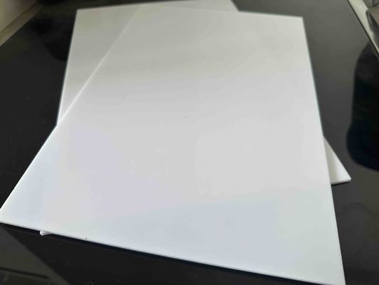UV Printing Polystyrene Sheets การพิมพ์ 3D การประดับ PS Sheets แผ่นโฆษณาสีขาว