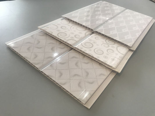 แผ่น PVC กันสาดไวนิลแผ่นผนังกันน้ำขนาด 20cm / 8 Inch OEM Service