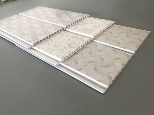 แผ่น PVC กันสาดไวนิลแผ่นผนังกันน้ำขนาด 20cm / 8 Inch OEM Service