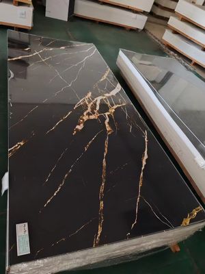 4*8fts Popular Color Uv Pvc Marble Sheet Decorative Wall Panel Easy Install