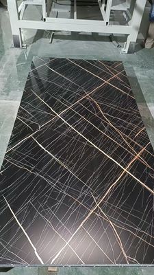 Grey Color Uv Marble Wall Panel Waterproof Plastic Marble Board For Bathroom