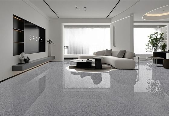 Mirror Marble Effect Epoxy Floor Coating Wear Resistant Durable Floor Paint Colored Sand Floor Coating Epoxy