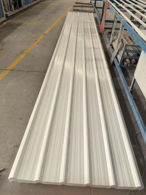 Customized Length 2mm Thickness Durable UPVC Multilayer Roofing Sheets T1130 Corrugated White Color Plastic Eco Roof Wave Roofing Panel