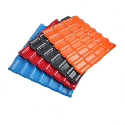 Waterproof ASA PVC Roof Tile Plastic UPVC Roofing Sheets For Shed Spanish Synthetic Pvc Roof Panel Anti-UV Durable Color Roofing Material
