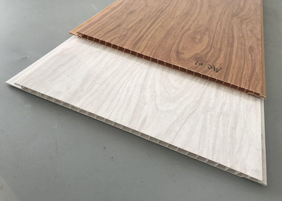 แผงไม้พีวีซีพิมพ์เงาสูงสำหรับตกแต่งผนังอาคารเพดานล็อบบี้