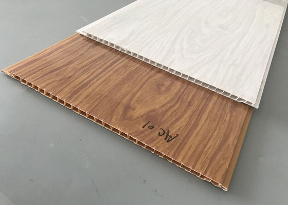 แผงไม้พีวีซีพิมพ์เงาสูงสำหรับตกแต่งผนังอาคารเพดานล็อบบี้