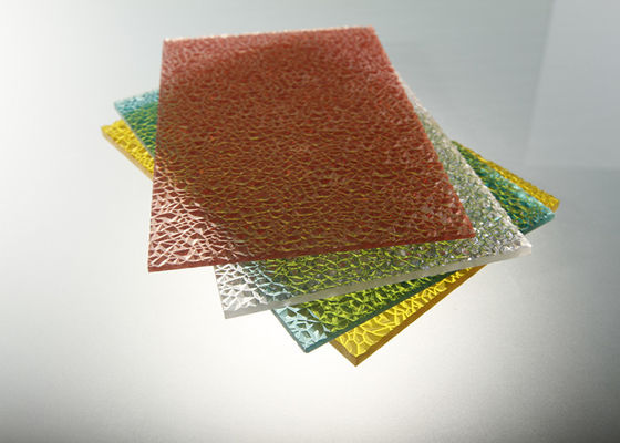 แผ่นโพลีคาร์บอเนตป้องกันรังสียูวีแข็งแรงกระแทกสูง 1.2g / Cm³