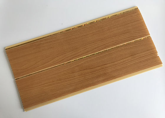 การพิมพ์ร่องกลางแผ่นพีวีซีไม้เช็ดพื้นผิวหน่วงไฟทำความสะอาด