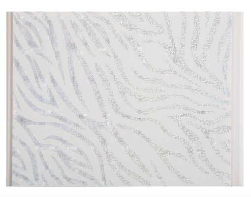 แผง PVC PVC ขนาด 10 นิ้วสำหรับตกแต่งผนังภายในตกแต่งด้วยพื้นผิวที่ร้อน