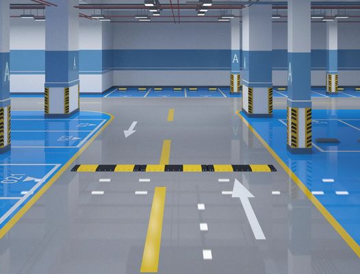 ผิวพื้นที่ทนทานการสวมใส่ Self-leveling Paint DIY Epoxy Garage Floor ผิวพื้นที่ทนทาน Epoxy Resin Coating สําหรับพื้นห้องน้ํา
